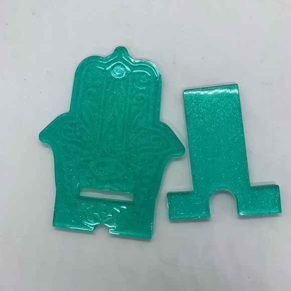 Hamsa Hand Phone Rest Cell Phone Stand - Picture 4 of 9